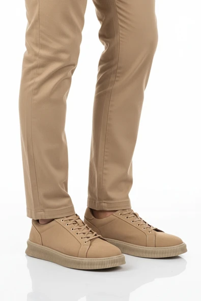 Walkway Kum Nubuk Hakiki Deri Büyük Numara Erkek Casual Ayakkabı 2516 M ürün görseli