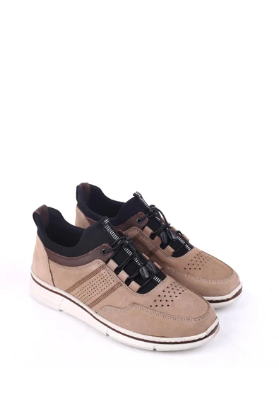 Papuç Sepeti 4705 Erkek Anatomik Taban Hakiki Deri Günlük Ayakkabı - Resim 2