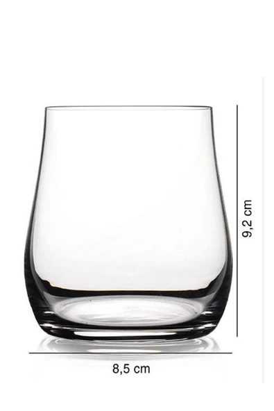 Paşabahçe Kristal 22708 Drop 2 li Viski Bardağı 342 cc - Resim 4