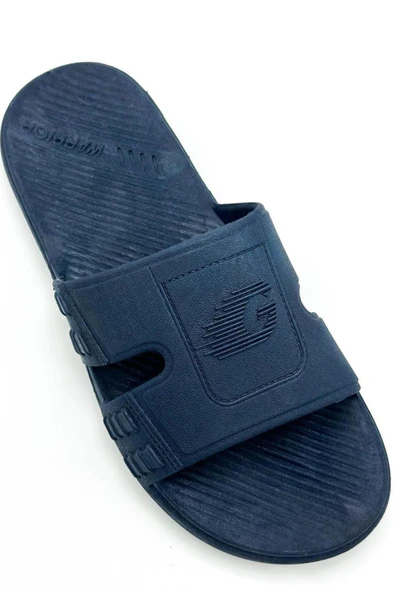 Gezer 14994 Erkek Kaydırmaz Deniz Plaj Havuz Banyo Günlük Terlik - Resim 7