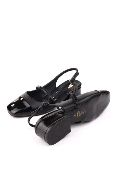 Papuç Sepeti 4772 Kadın 3,5 Cm Topuklu Günlük Rahat Ayakkabı - Resim 9