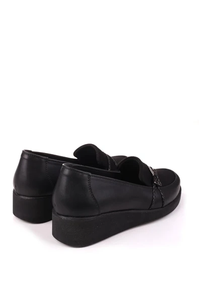 Papuç Sepeti 4534 Kadın Dolgu Topuk Ayakkabı - Resim 4