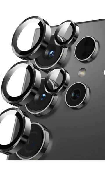 Galaxy S25 Ultra Uyumlu Kamera Lens Koruyucu ürün görseli 1