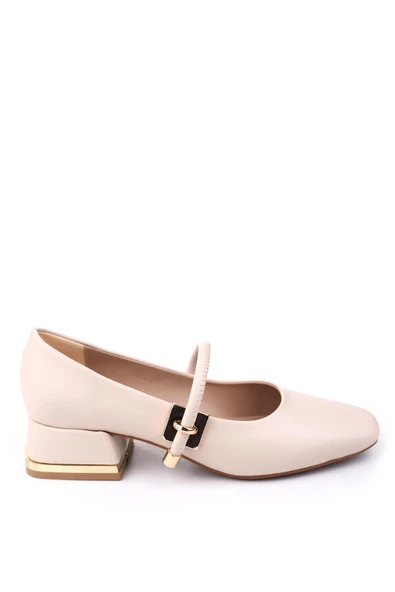 Papuç Sepeti 4772 Kadın 3,5 Cm Topuklu Günlük Rahat Ayakkabı - Resim 4