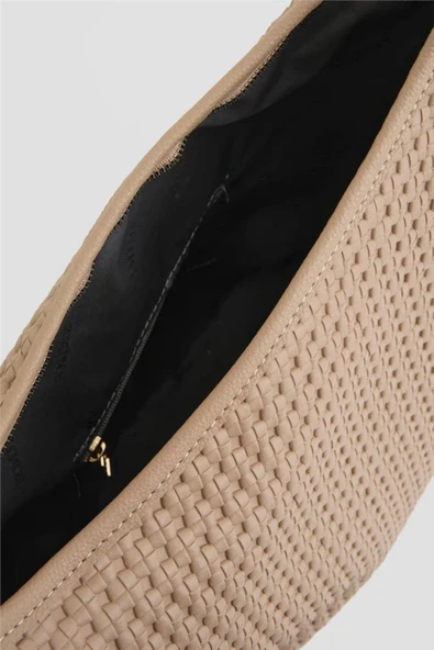 Armine 413 Kadın Örgü Desen Omuz Çantası - Resim 8