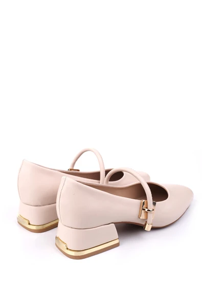 Papuç Sepeti 4772 Kadın 3,5 Cm Topuklu Günlük Rahat Ayakkabı - Resim 8