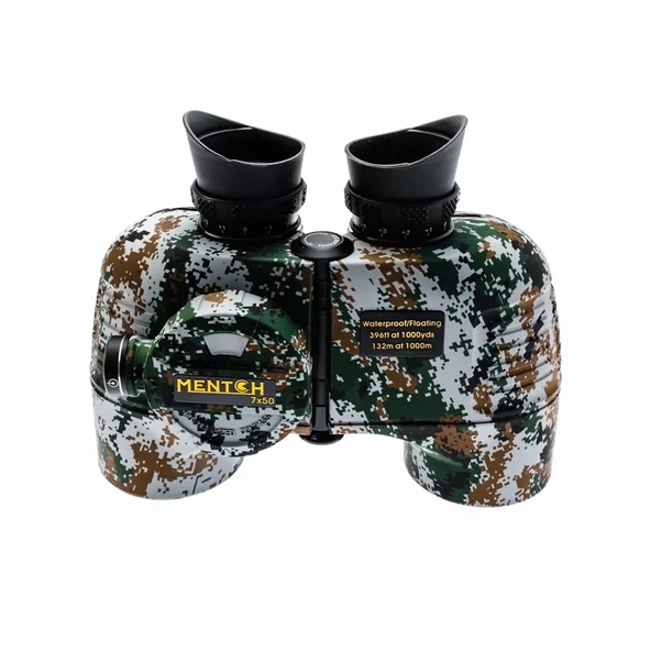 7x50 Profesyonel Dürbün 1000m/132m Su Geçirmez Askeri - Resim 3