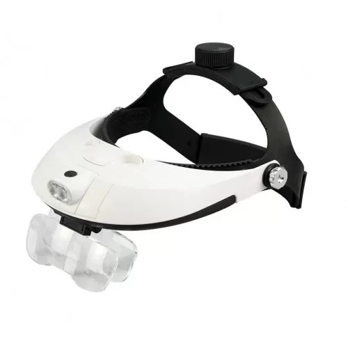 5 Mercekli Çok Fonksiyonlu, Başlık Tip Işıklı Büyüteç 81001h ürün görseli 1