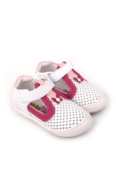 Papuç Sepeti - Şrbb 4794 Kız Bebek Ortopedik İlk Adım Ayakkabısı - Resim 8