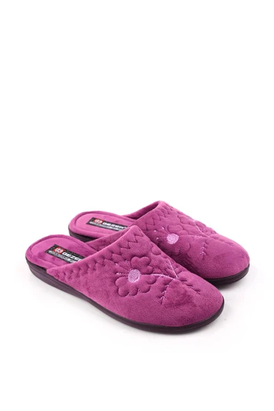 Gezer 14519 Cırtlı Çıkarılabilir Taban Günlük Kadın Ev-Halı Terliği ürün görseli 1