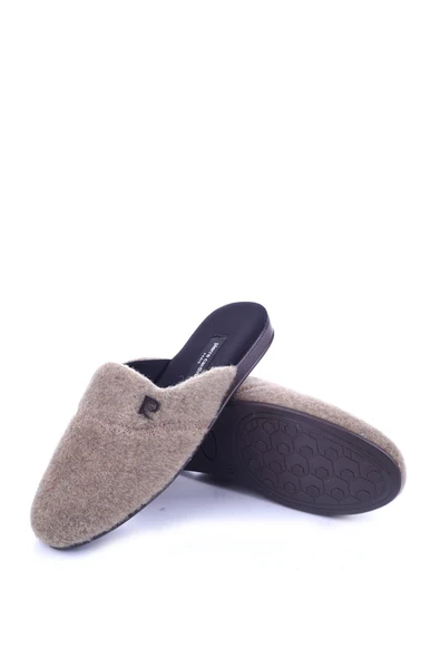 Pierre Cardin PC-55368 Erkek Kışlık Ev & Halı & Bohça Keçe Terlik - Resim 10