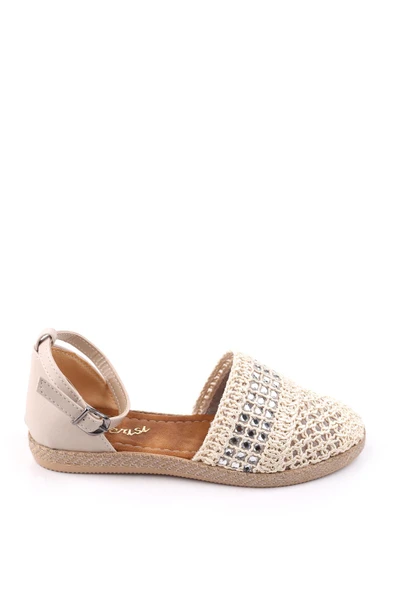 Papuç Sepeti1703 Kadın Hasır Örme Günlük Rahat Babet Ayakkabı - Resim 4