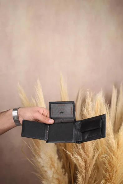 West Polo 92 Erkek Hakiki Deri Kartlık & Cüzdan - Resim 3