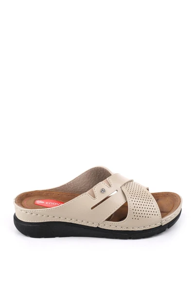 Papuç Sepeti 4742 Kadın Rahat Ortopedik Günlük Terlik - Resim 4