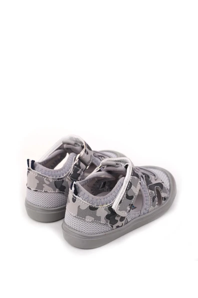 Papuç Sepeti - Arzn 4828 Erkek Bebek Ortopedik İlk Adım Ayakkabısı - Resim 9