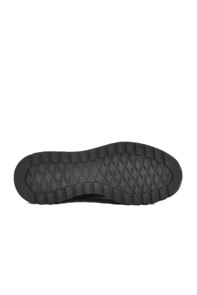 Walkway Siyah Hakiki Deri Erkek Sneaker 2036 M - 5