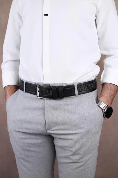 Papuç Sepeti 4404 Erkek Kot Kemeri - Resim 5