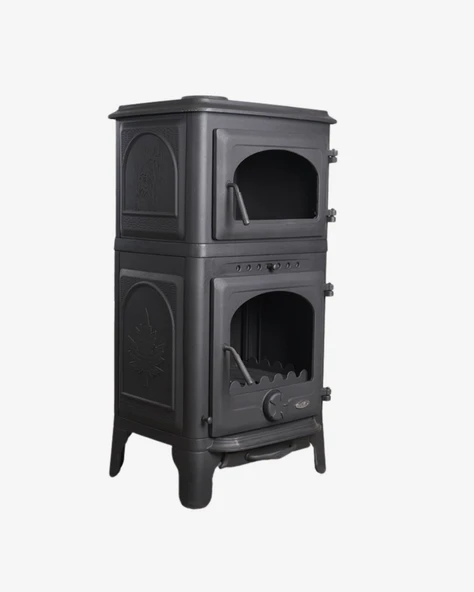 TDS İnci Fırınlı Kapalı Döküm Şömine Soba - Resim 4