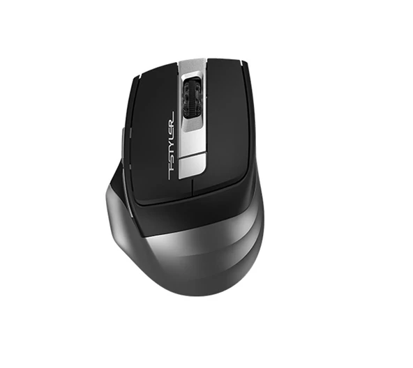 A4 Tech Fb35S Gri Bluetooth+2.4G Nano Kablosuz Optik 2000 Dpi Mouse (Sessiz) ürün görseli