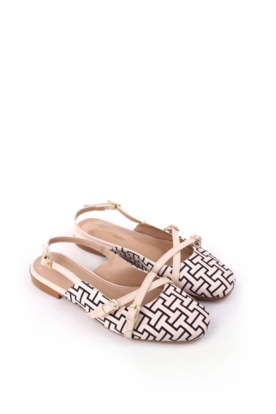 Papuç Sepeti 4778 Rahat Taban Kadın Babet Ayakkabı - Resim 2