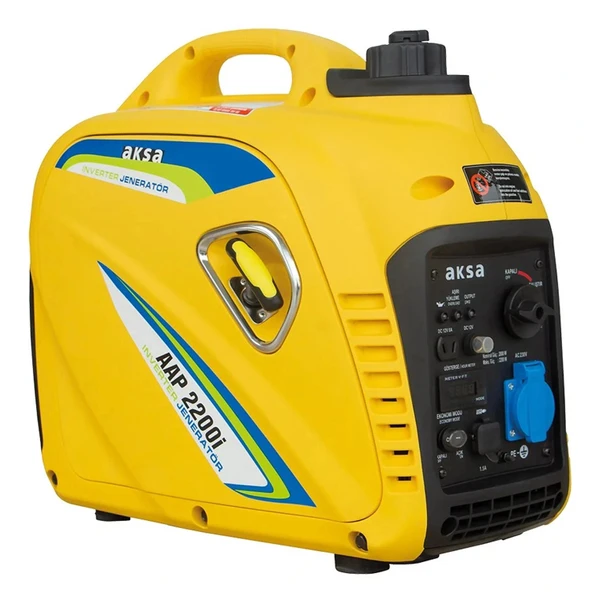 Aksa AAP 2200i 2.2kW Portatif Sessiz Benzinli Jeneratör İpli - Resim 3
