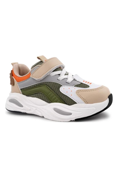 Papuç Sepeti Evo Filelli Hafif Rahat Unisex Çocuk Spor Ayakkabı - Resim 4