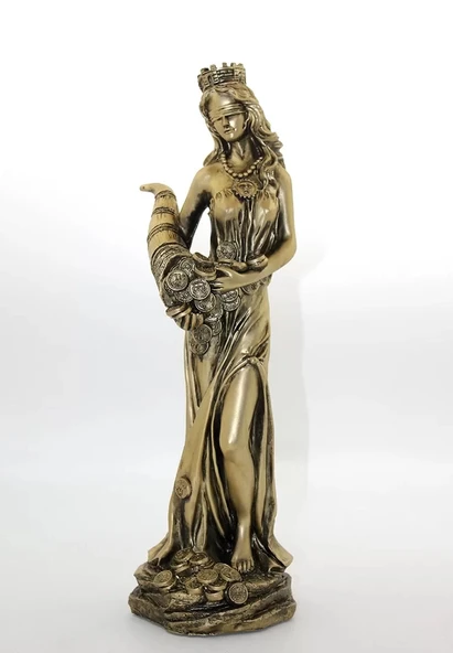 Polyester Bereket Tanrıcası Fortuna Figürü Alk2828 ürün görseli 1