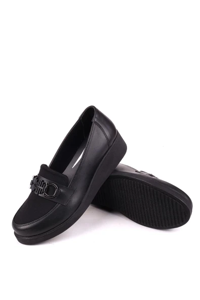 Papuç Sepeti 4532 Kadın Dolgu Topuk Ayakkabı - Resim 5