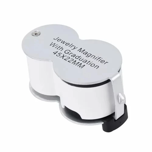 45x22 Ledli Para Algılama Ve Mezuniyet Takı Değerleme Büyüteç - 2