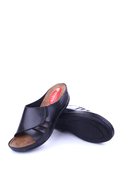 Papuç Sepeti 4743 Kadın Rahat Taban Ortopedik Günlük Terlik - Resim 9