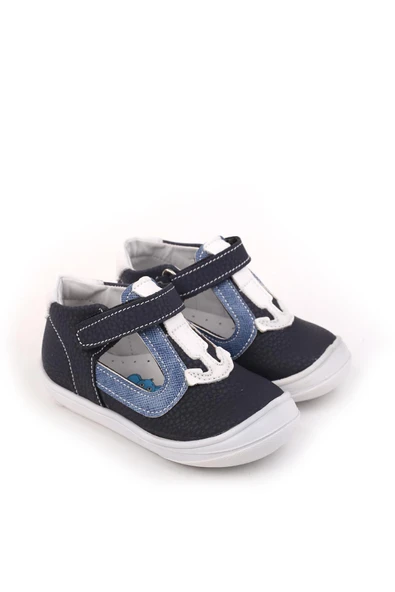 Papuç Sepeti - Şrbb 4804 Erkek Bebek Ortopedik İlk Adım Ayakkabısı - Resim 5