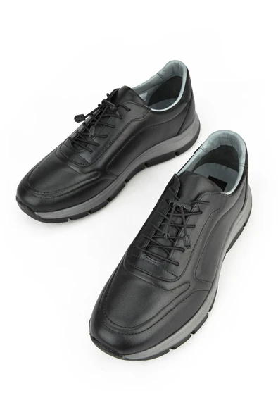 Papuç Sepeti 255 Hakiki Deri Günlük Rahat Taban Erkek Ayakkabı - Resim 3