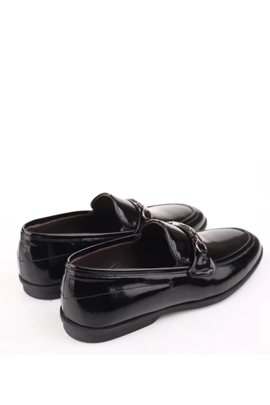 Montana 311 Erkek Hakiki Deri Günlük Rugan Babet Ayakkabı - Resim 4