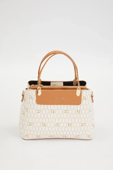 Levidor Krem Kadın El ve Omuz Çantası 930216 ürün görseli