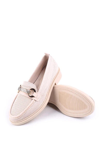 Papuç Sepeti HS807 Kadın Triko Taşlı Günlük Ayakkabı - Resim 10