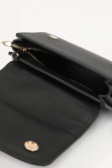 Levidor Siyah Kadın Omuz Çantası 930221 - Resim 4