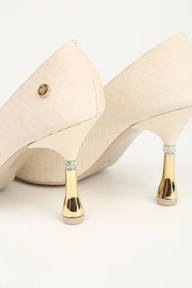 Pierre Cardin PC - 55017 Kadın 9 Cm Topuklu Abiye Ayakkabı - Resim 8