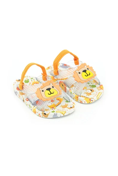 Gezer Erkek Bebe Islak Zemine Uygun Havuz Plaj Terlik-Sandalet - Resim 5