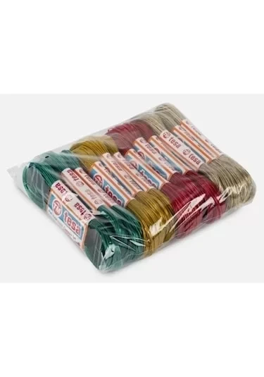 Temsan 12' Li Pvc Kaplama 20 Metre Çelik Çamaşır İpi ürün görseli 1