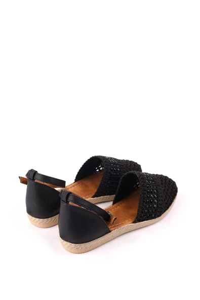 Papuç Sepeti1703 Kadın Hasır Örme Günlük Rahat Babet Ayakkabı - Resim 7