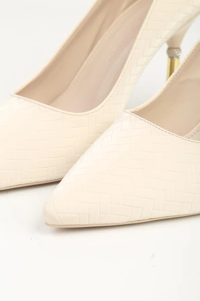 Pierre Cardin PC - 55017 Kadın 9 Cm Topuklu Abiye Ayakkabı - Resim 6