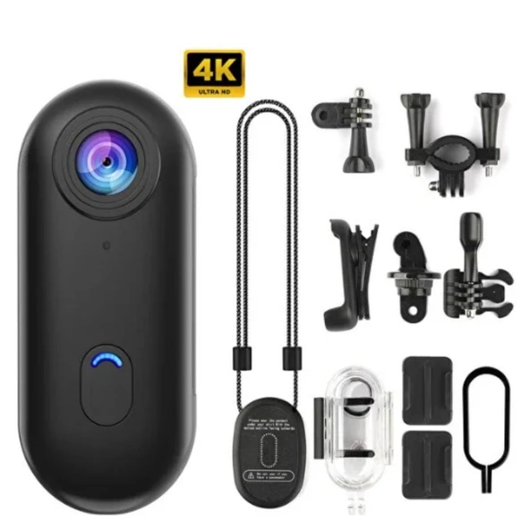 Mini Wifi Su Geçirmez Giyilebilir 1080P H.264 Aksiyon Kamerası ürün görseli