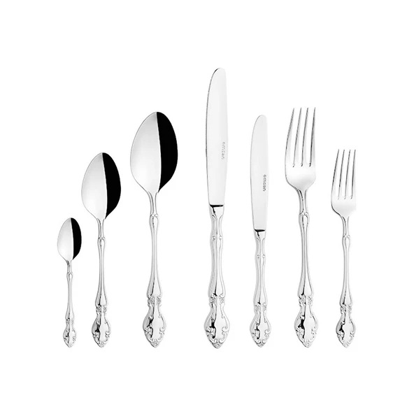 Emsan Royal 84 Parça 12 Kişilik Çatal Kaşık Bıçak Takımı Lüks Kutulu - Resim 9