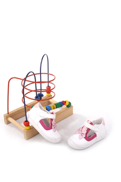 Papuç Sepeti - Şrbb 4796 Kız Bebek Ortopedik İlk Adım Ayakkabısı - Resim 3