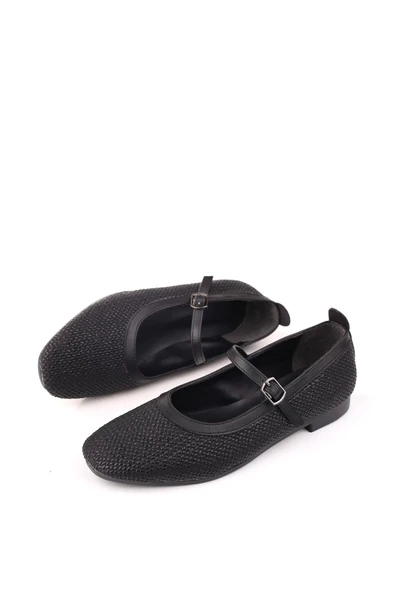 Papuç Sepeti 4849 Kadın Günlük Rahat Taban Babet Ayakkabı - Resim 5