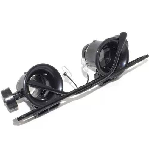 Gözlük Model Çıft Led Aydınlatma ,saat Onarımı Için Harika Büyüteç - Resim 2