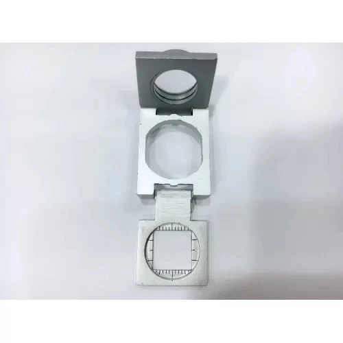 1cm Full Çelikkaplı Full Çelik Kaplı Katlamalı Büyüteç Th9008a - Resim 3