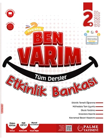 PALME 2.SINIF YANIDA BEN VARIM TÜM DERSLER ETKİNLİK BANKASI *YENİ* ürün görseli 1