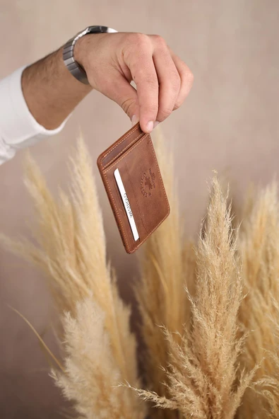 West Polo 101C Erkek Hakiki Deri Kartlık - Resim 3