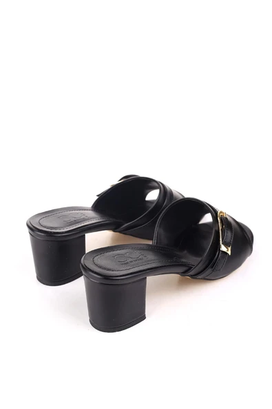 Papuç Sepeti LL106 Kemer Toka Günlük Kadın Terlik - Resim 7